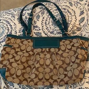 Coach Shoulder Bag, monogrammed “C”